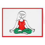 Yoga Holiday Card