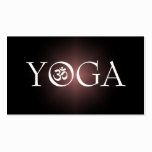 YOGA Instructor Business Card business cards