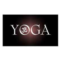 YOGA Instructor Business Card