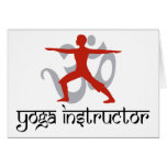 Yoga Instructor Cards