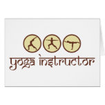 Yoga Instructor Greeting Cards
