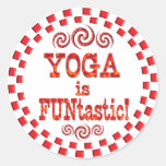 Yoga is FUNtastic Stickers