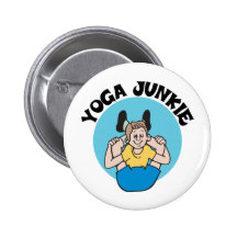 Yoga Junkie Men's Buttons