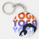 yoga keychain