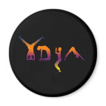 Yoga Refrigerator Magnet