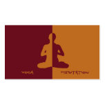 Yoga & meditation business card templates