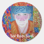 Yoga Meditation Mandala - Rainbow Colours Sticker