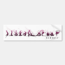 Yoga move bumper stickers
