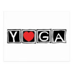 Yoga Postcard