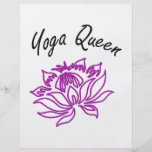 Yoga Queen Designs! Flyers