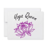 Yoga Queen Designs! Personalized Announcement