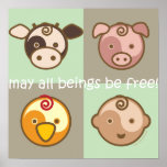 Yoga Speak Baby : May All Beings Be Free Print