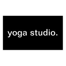 Yoga Studio Business Card Template