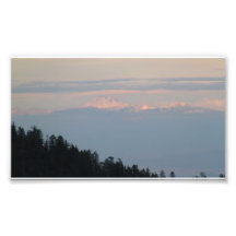 Yolly Bolly Ca Landscape Skyscape Waterscape Photographic Print
