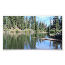 Yolly Bolly Ca Landscape Skyscape Waterscape Photographic Print
