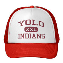 Yolo - Indians - Continuation - West Sacramento Mesh Hat