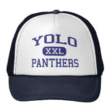 Yolo - Panthers - Junior - Newman California Mesh Hat