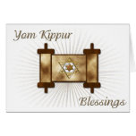 Yom Kippur Scroll Card