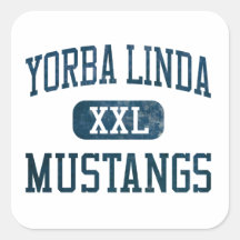Yorba Linda Mustangs Athletics Stickers