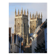 York Minster England Post Card
