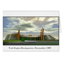York Region Headquarters Cards
