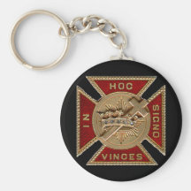 York Rite Knights Templar Commandery Key Chain