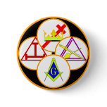 York Rite Mason buttons
