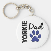 Yorkie Dad 2 Key Chains