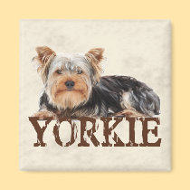 Yorkie magnets
