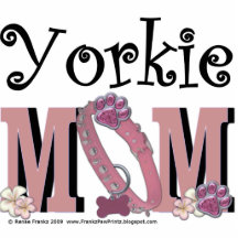 Yorkie MOM Acrylic Cut Outs