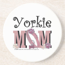 Yorkie MOM Coaster