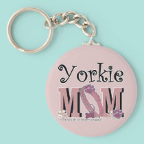 Yorkie MOM keychains