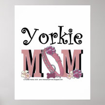 Yorkie MOM Poster
