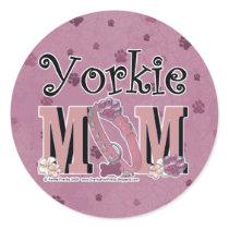 Yorkie MOM Stickers