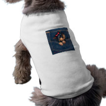 Yorkie Puppy in Pocket Dog Shirt