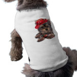 Yorkie Strawberry Doggie Tee Shirt