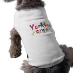 Yorkies Rule pet clothing