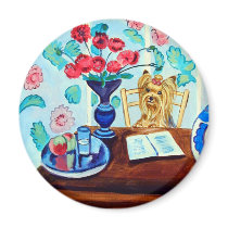 Yorkshire Terrier Fridge Magnet