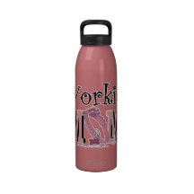 Yorkshire Terrier MOM Reusable Water Bottles