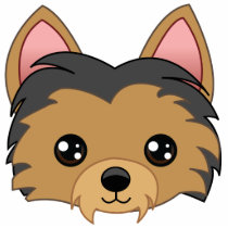 Yorkshire Terrier Photo Sculpture Keychain