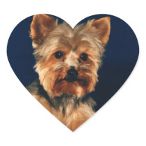 Yorkshire Terrier Puppy Sticker