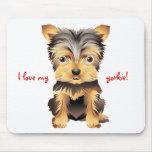 Yorkshire Terrier Toy Dog Gift Mouse Pad