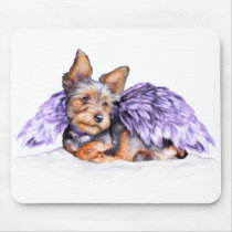Yorkshire Terrier Yorkie Angel mousepads