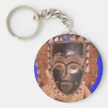 YORUBA MASK KEY CHAIN