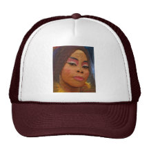 YORUBA QUEEN BY LIZ LOZ MESH HAT