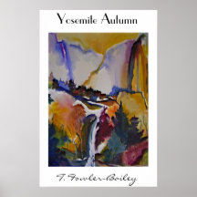 Yosemite Autumn By T. Fowler-Bailey Posters