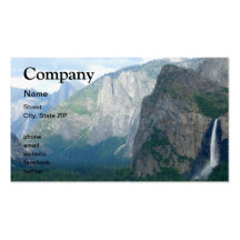 Yosemite Bridalveil Fall Business Cards