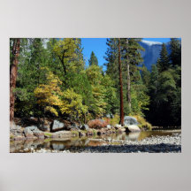 Yosemite Fall Colour Print