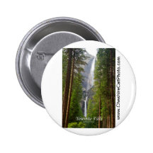 Yosemite Falls California Products Pinback Buttons
