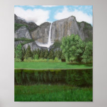 Yosemite Falls Poster